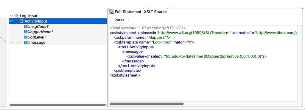 Solution for Transformation failed for XSLT input in BusinessWorks 19 Solution for Transformation failed for XSLT input in BusinessWorks