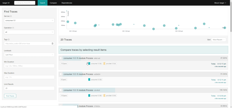 Compatibilidad con OpenTracing en TIBCO BusinessWorks Container Edition 9 Compatibilidad con OpenTracing en TIBCO BusinessWorks Container Edition