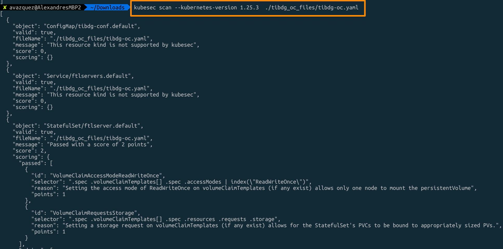 KubeSec Explained: How to Scan and Improve Kubernetes Security with YAML Analysis 10 kubesec command with kubernetes-version option