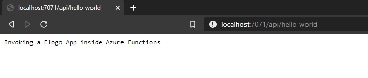 Aplicaciones Flogo ejecutándose como Funciones de Azure 12 Aplicaciones Flogo ejecutándose como Funciones de Azure