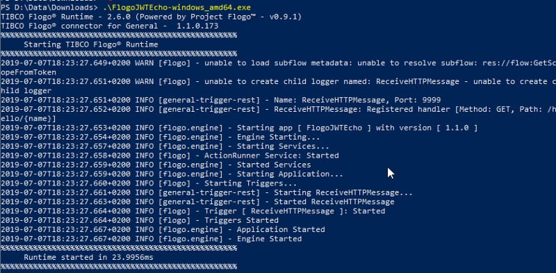 JWT Authentication in TIBCO Flogo Enterprise with OAuth 2.0 (AWS Cognito Example) 46 JWT Authentication in TIBCO Flogo Enterprise with OAuth 2.0 (AWS Cognito Example)
