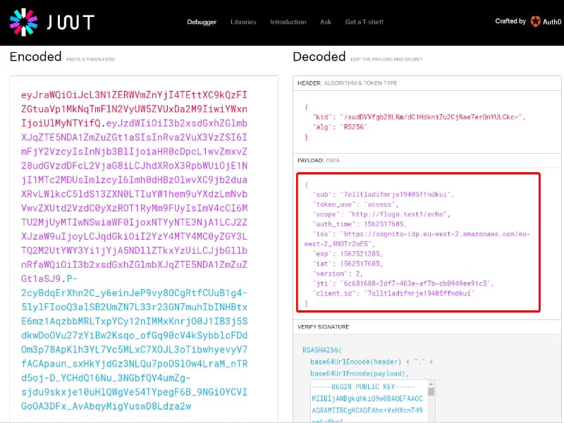 JWT Authentication in TIBCO Flogo Enterprise with OAuth 2.0 (AWS Cognito Example) 49 JWT Authentication in TIBCO Flogo Enterprise with OAuth 2.0 (AWS Cognito Example)