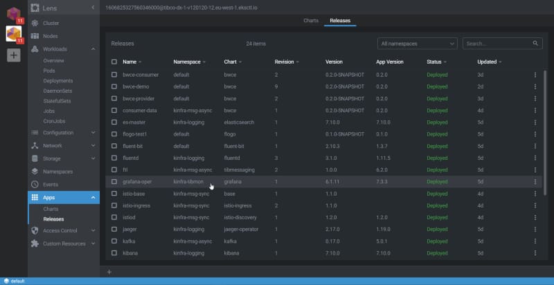 Lens Kubernetes IDE Explained: Improve Development and Cluster Management Productivity 6 Helm integration option in Lens