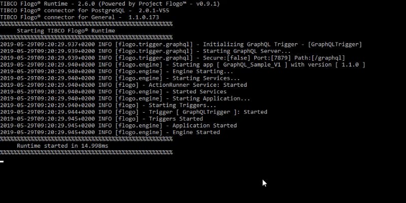 GraphQL Support in TIBCO Flogo: Build APIs from GraphQL Schemas 76 GraphQL Support in TIBCO Flogo: Build APIs from GraphQL Schemas