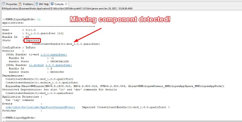 How to Fix TIBCO BusinessWorks Impaired Status (Root Causes & Troubleshooting Guide) 41 How to Fix TIBCO BusinessWorks Impaired Status (Root Causes & Troubleshooting Guide)