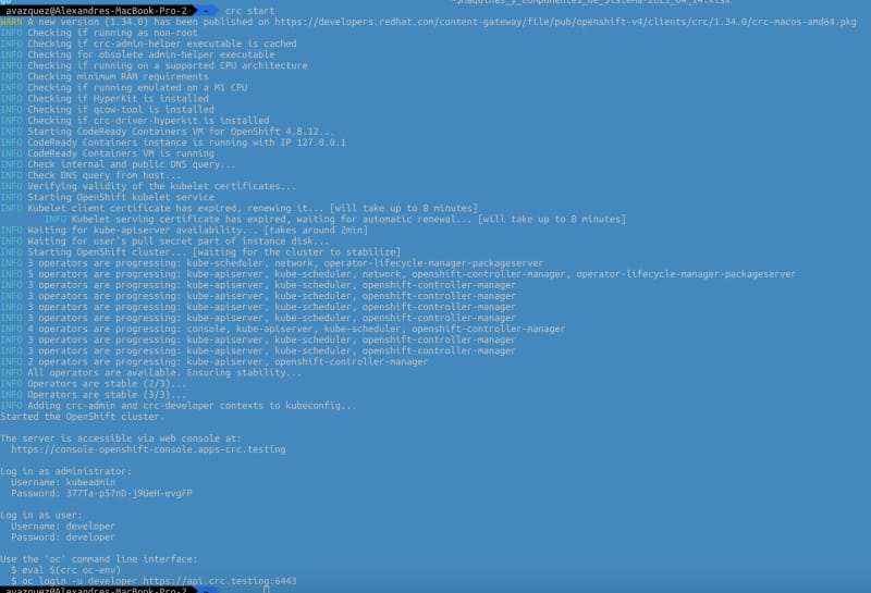 Set Up an OpenShift Local Cluster Using CodeReady Containers (CRC Guide) 10 Set Up an OpenShift Local Cluster Using CodeReady Containers (CRC Guide)