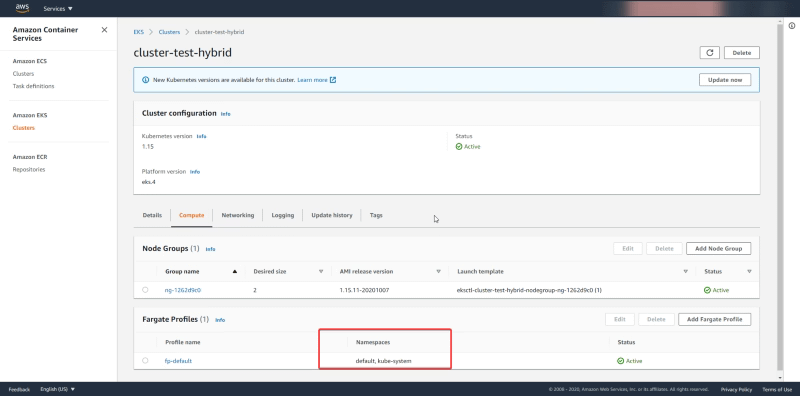 EKS Hybrid Series: How to Change Namespaces for AWS Fargate Serverless Deployments