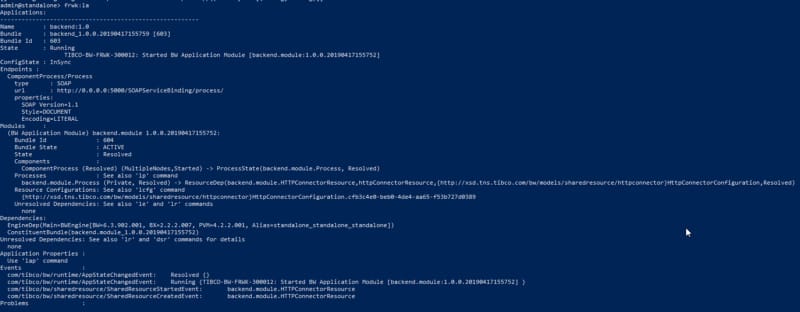 Sondas de Kubernetes para una aplicación de TIBCO BusinessWorks Container Edition 8 Sondas de Kubernetes para una aplicación de TIBCO BusinessWorks Container Edition