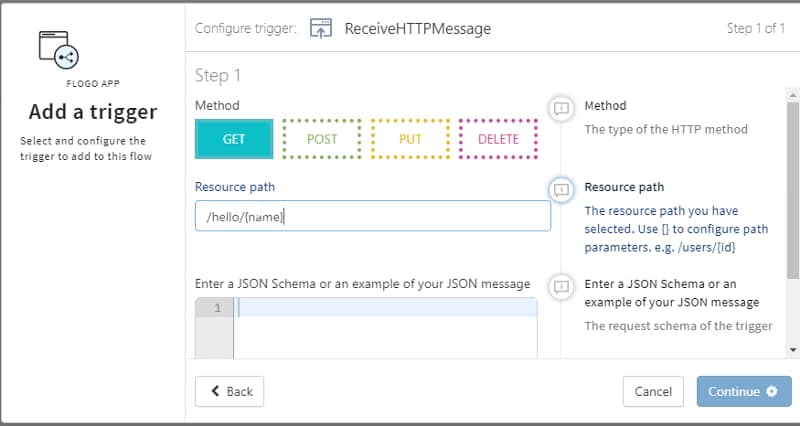Creando tu Primera Aplicación Flogo 13 Creando tu Primera Aplicación Flogo