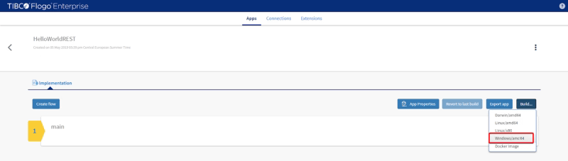 Creando tu Primera Aplicación Flogo 21 Creando tu Primera Aplicación Flogo
