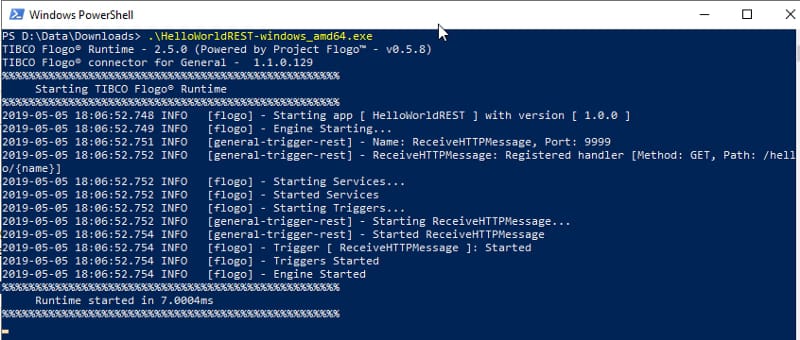 Creando tu Primera Aplicación Flogo 23 Creando tu Primera Aplicación Flogo
