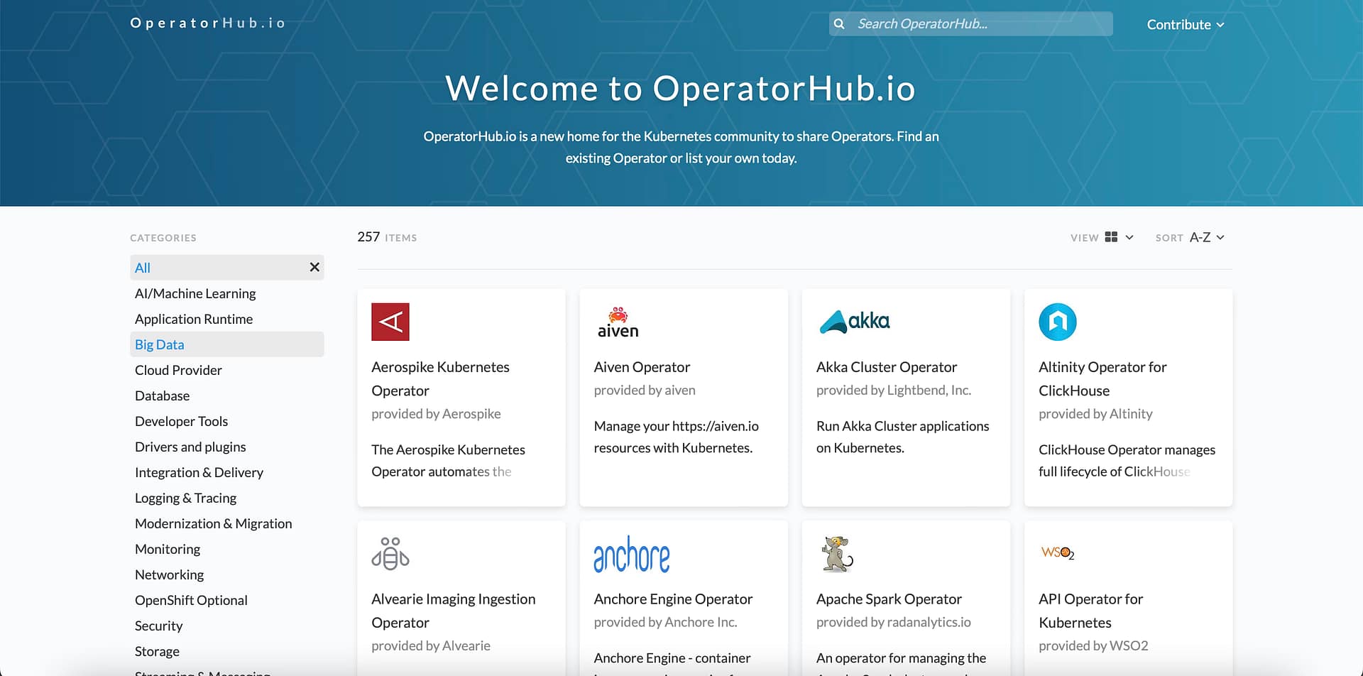 OperatorHub: Central Repository for Kubernetes Operators