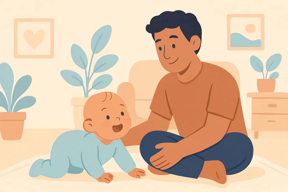 Bebé de 7 Meses: Se Mueve, Explora y Dice 'Ma-Ma' Sin Saber lo Que Dice