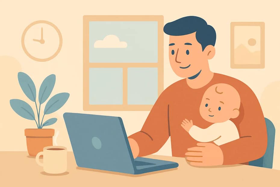Paternidad y Trabajo: Cómo Conciliar Sin Perder el Trabajo Ni la Cabeza